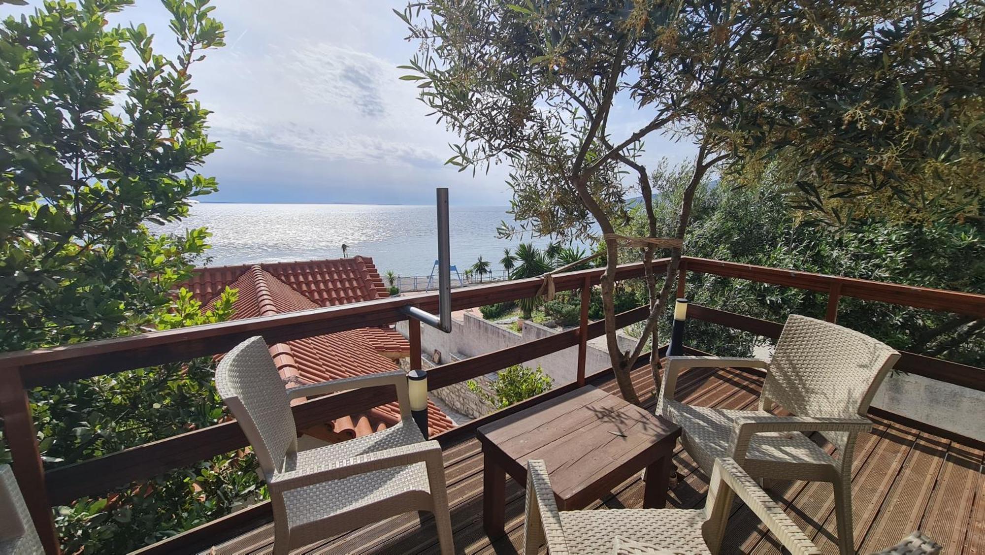 Villa Skenderi Sarande Bagian luar foto