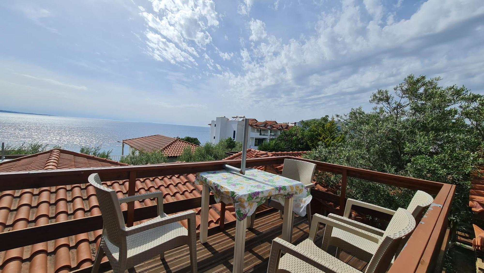 Villa Skenderi Sarande Bagian luar foto