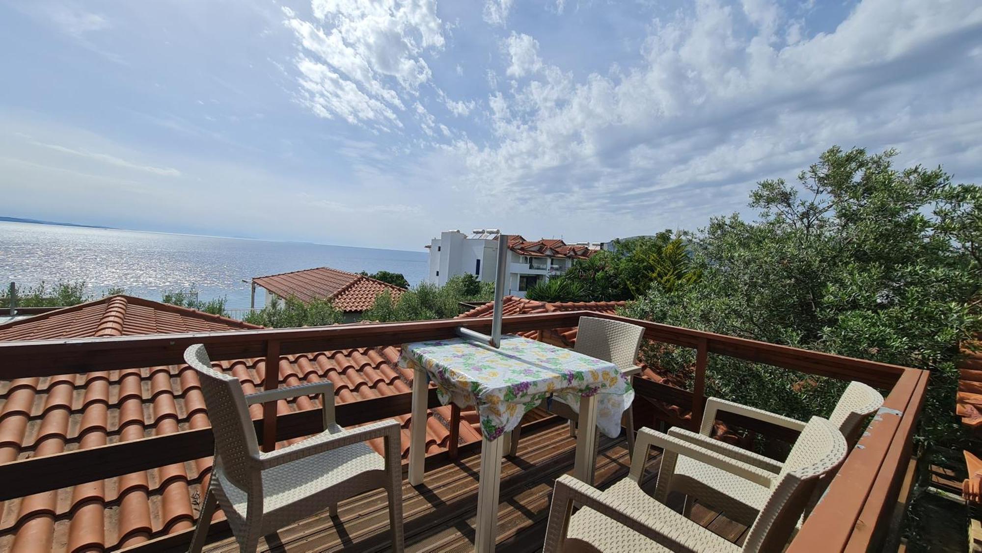 Villa Skenderi Sarande Bagian luar foto