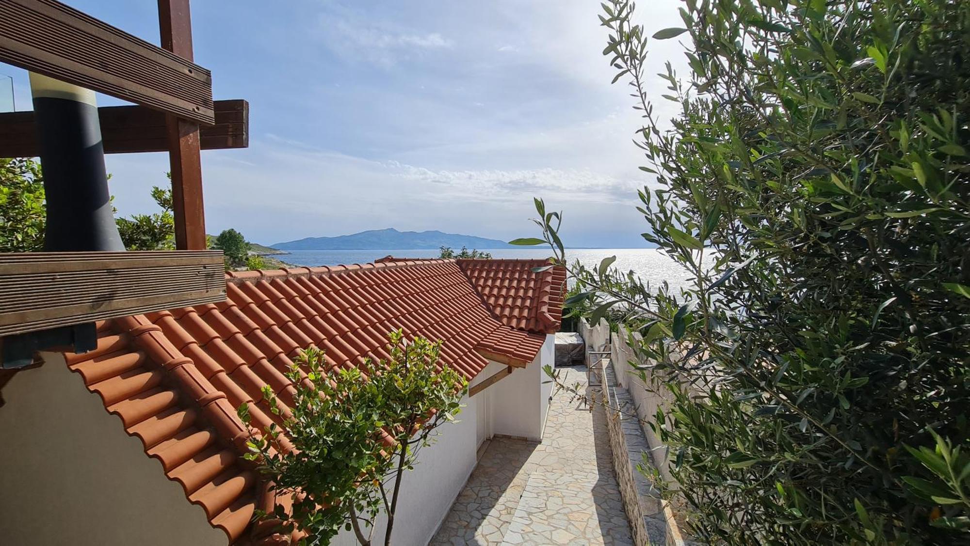 Villa Skenderi Sarande Bagian luar foto