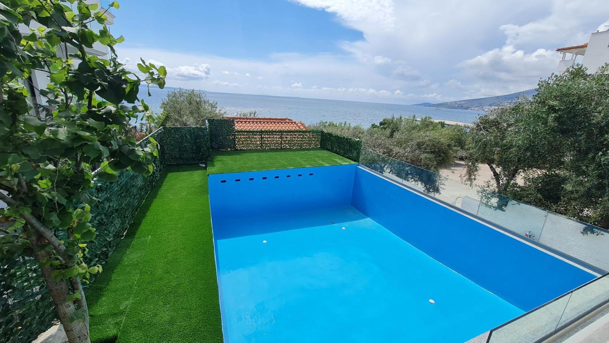 Villa Skenderi Sarande Bagian luar foto